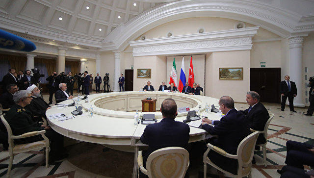 Sochi gathers Russian, Turkish, Iranian leaders to discuss Syria's future