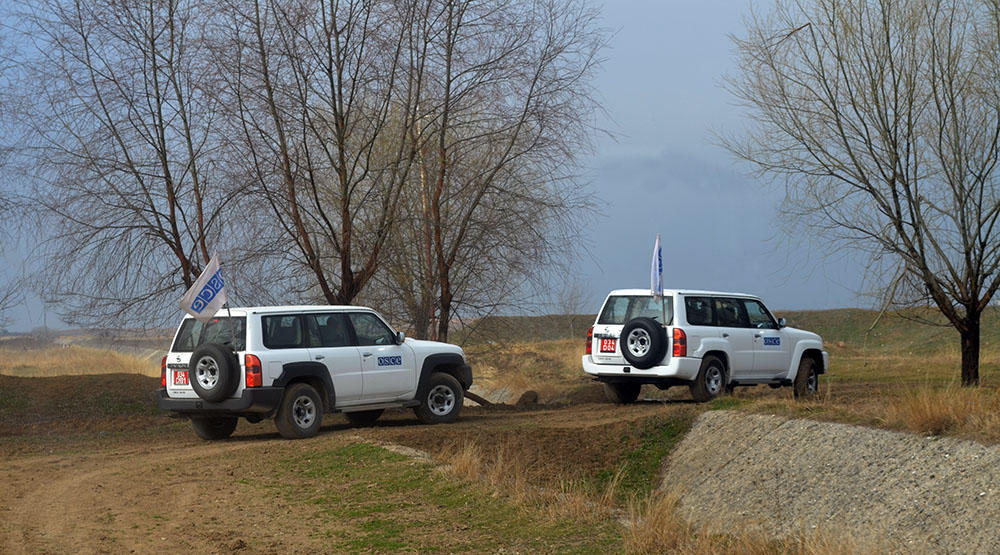 OSCE monitoring on LOC of Azerbaijani, Armenian troops ends with no incident