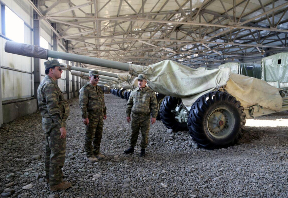 Combat readiness level of Azerbaijani rocket, artillery units in frontline zone checked [PHOTO]