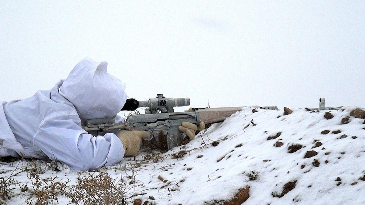 In Combined-Arms Army Training sessions for snipers are conducted [PHOTO]