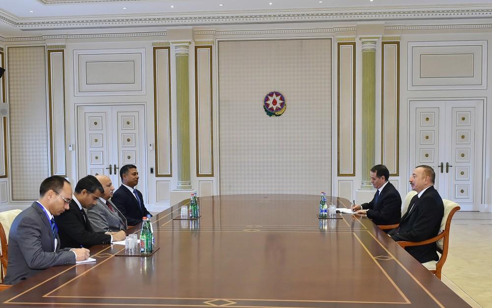 President Aliyev receives delegation led by Indian minister of state [PHOTO/UPDATE]