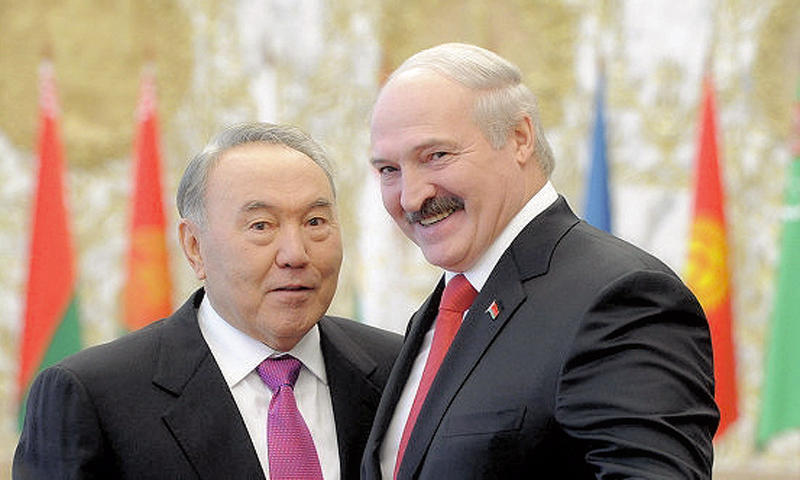 Presidents of Kazakhstan, Belarus discuss cooperation, trade