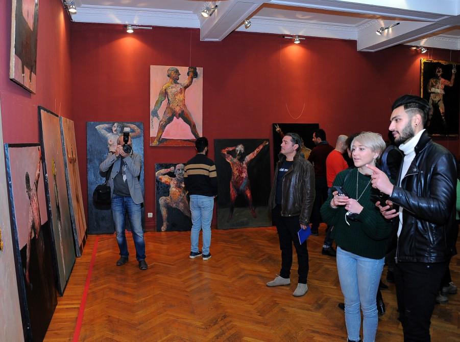 Niyaz Najafov`s unusual works on display in Baku [PHOTO]