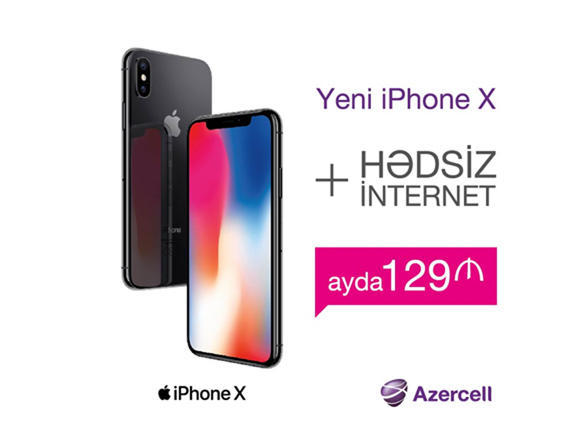 Azercell starts iPhone X campaign