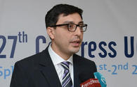 Farid Gayibov congratulates newly elected EOC president