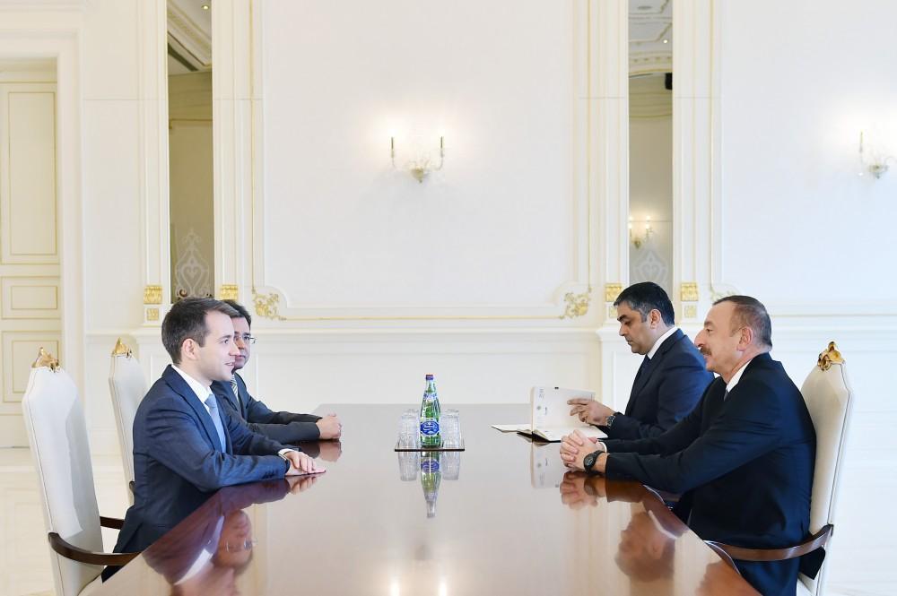 President Ilham Aliyev received Russian minister [UPDATE]