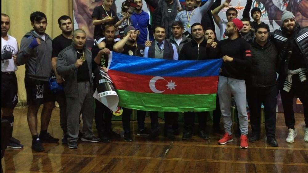 Azerbaijani fighters win 13 world medals in Ukraine [PHOTO]