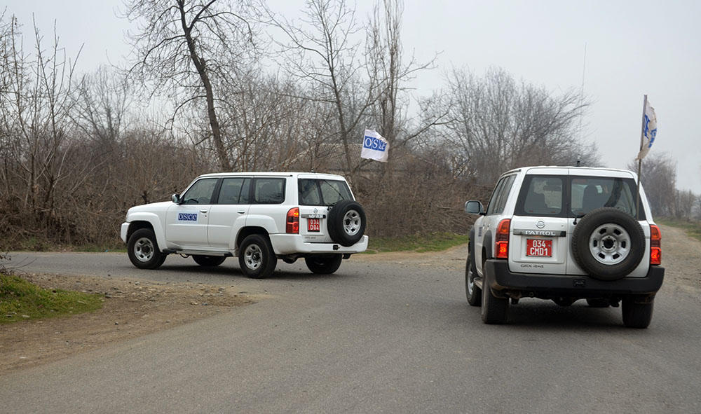 No incident during OSCE contact line monitoring