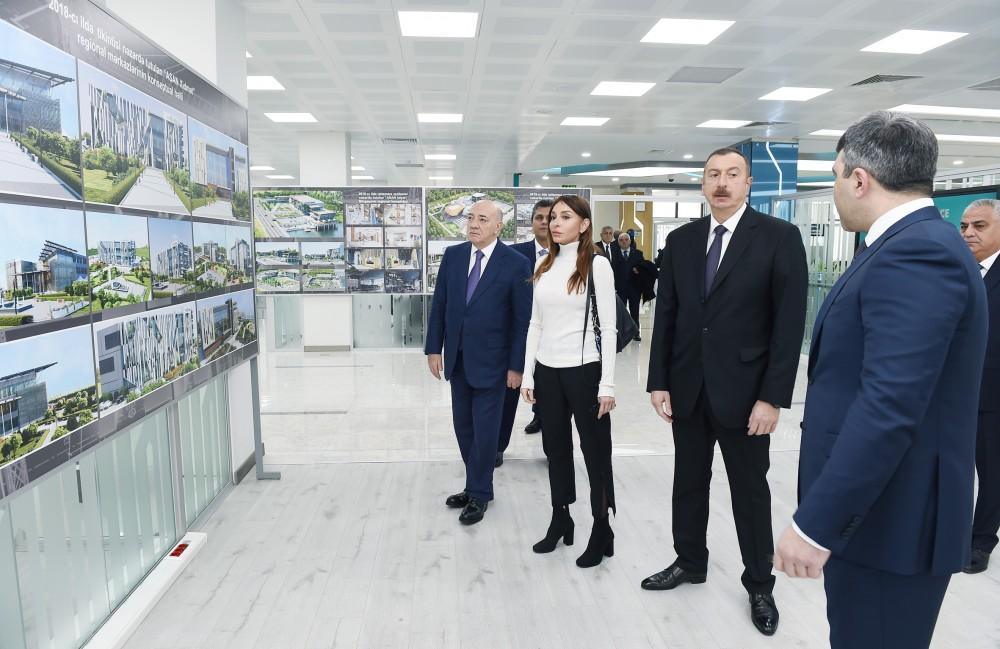 President Ilham Aliyev, First Lady Mehriban Aliyeva inaugurate ASAN Həyat in Guba [PHOTO]