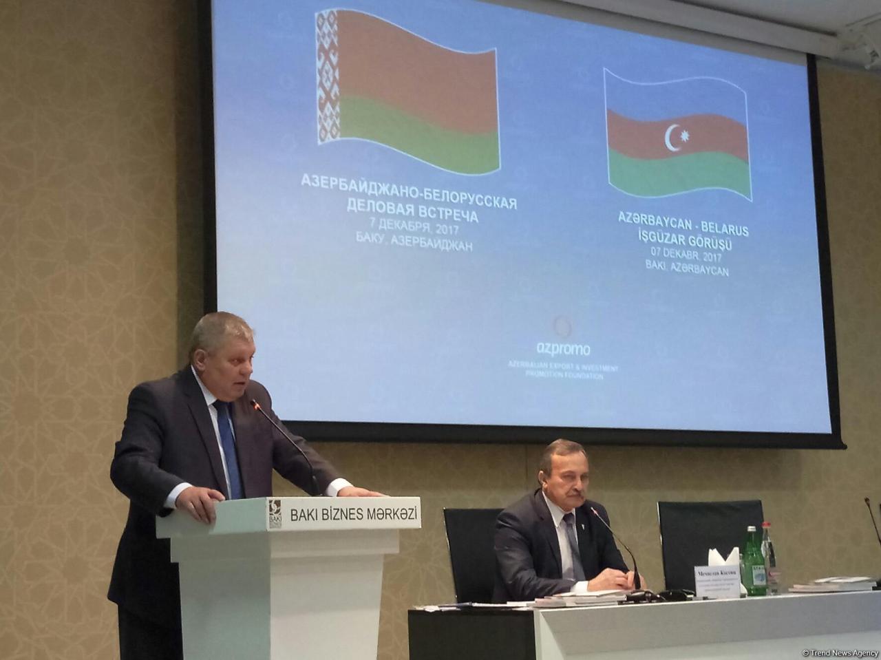 Over 60 companies with Azerbaijani capital operate in Belarus