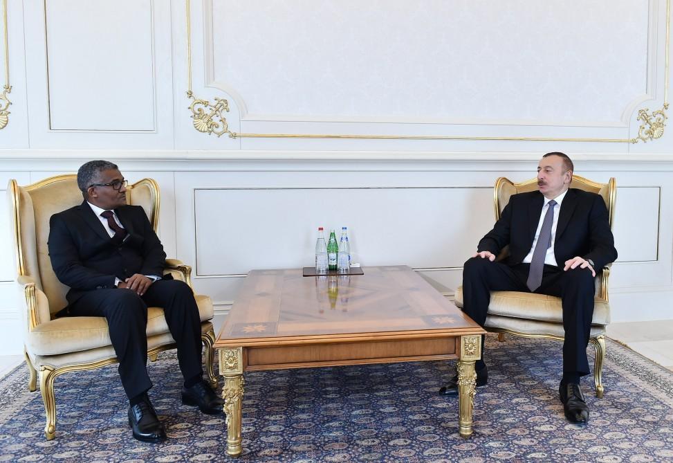 President Aliyev receives credentials of incoming Sudanese ambassador [PHOTO/UPDATE]