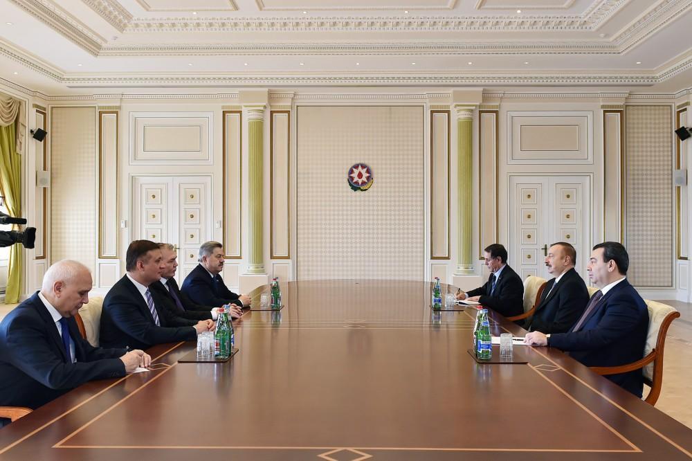 President Aliyev receives delegation of Russian State Duma [UPDATE]