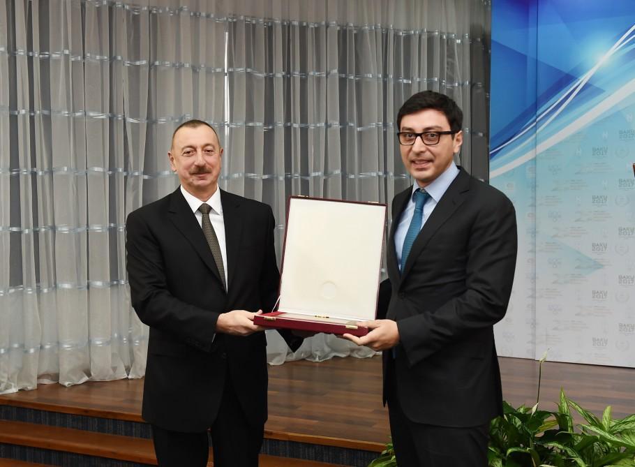 President Aliyev: Farid Gayibov's election of UEG President- historic result