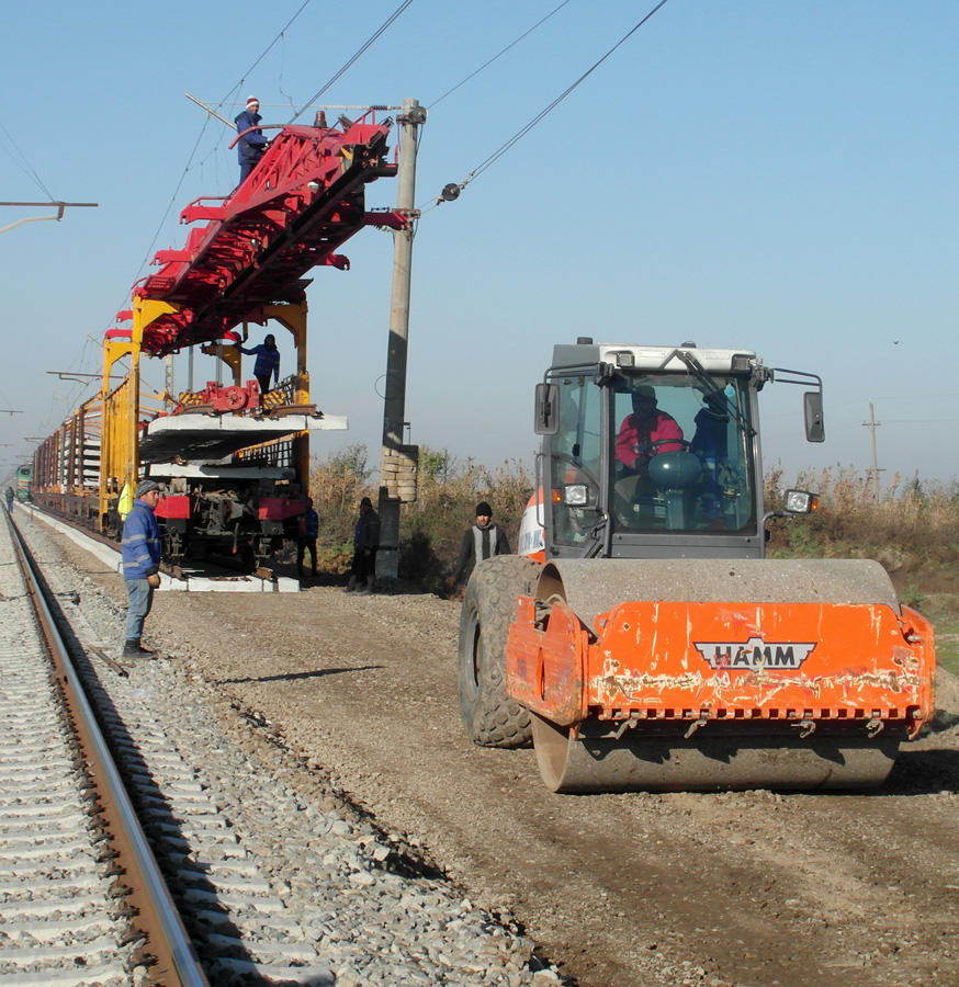 Overhaul of Baku-Boyuk Kasik railway section launched [PHOTO]