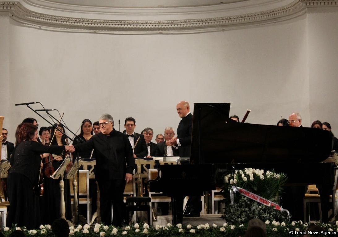 Spectacular music and virtuosity: Baku celebrated the anniversary of Farhad Badalbayli [PHOTO] - Gallery Image