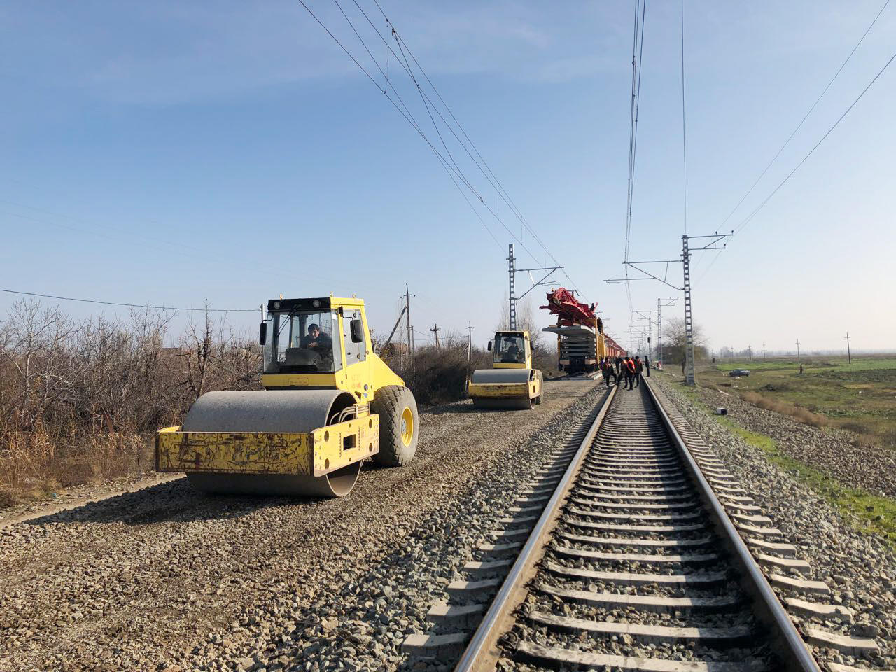 Overhaul of Baku-Boyuk Kasik railway section launched [PHOTO]