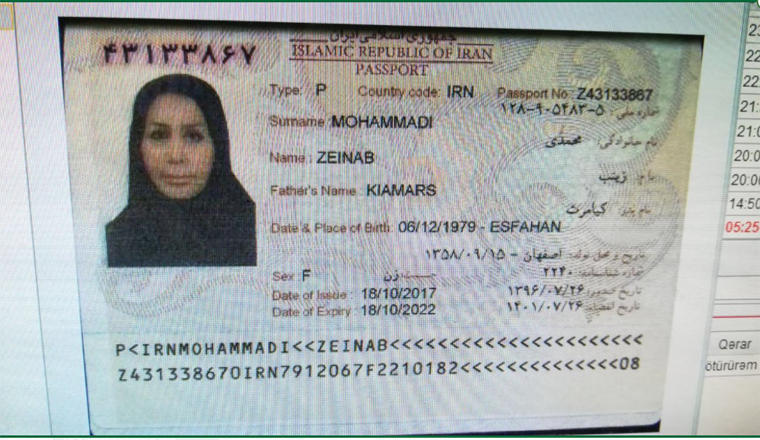 Two Iranian females detained while trying to leave Baku with fake IDs [PHOTO]