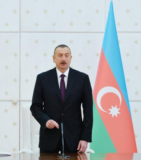 President Aliyev declares 2018 'Year of Azerbaijan Democratic Republic'