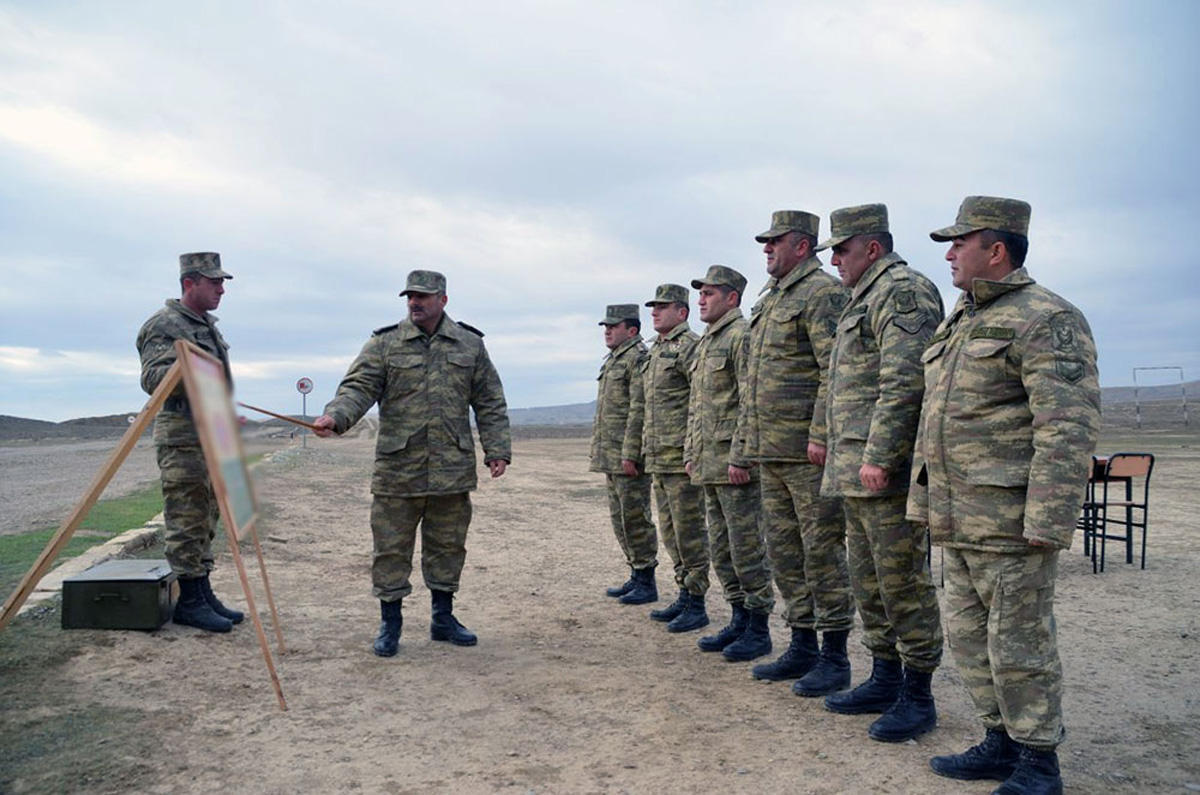 Azerbaijani army personnel passing qualification exams [PHOTO]