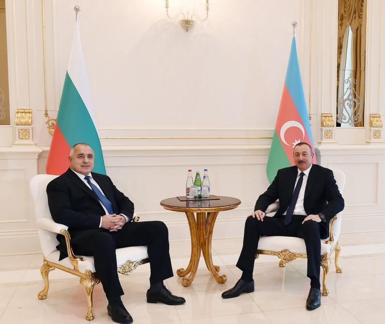 President Aliyev holds one-on-one meeting with Bulgarian PM [PHOTO]