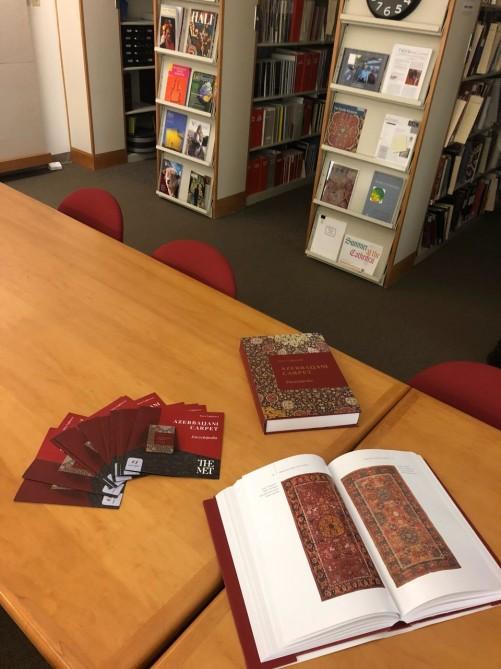 Encyclopedia of Azerbaijani Carpet presented in New York [PHOTO] - Gallery Image