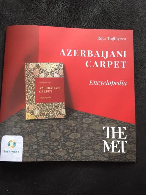 Encyclopedia of Azerbaijani Carpet presented in New York [PHOTO]