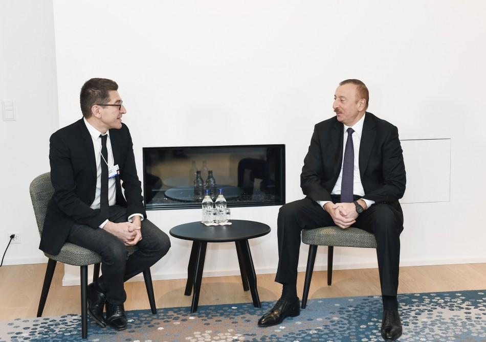 President Ilham Aliyev meets with chairman and CEO of Lazard Freres