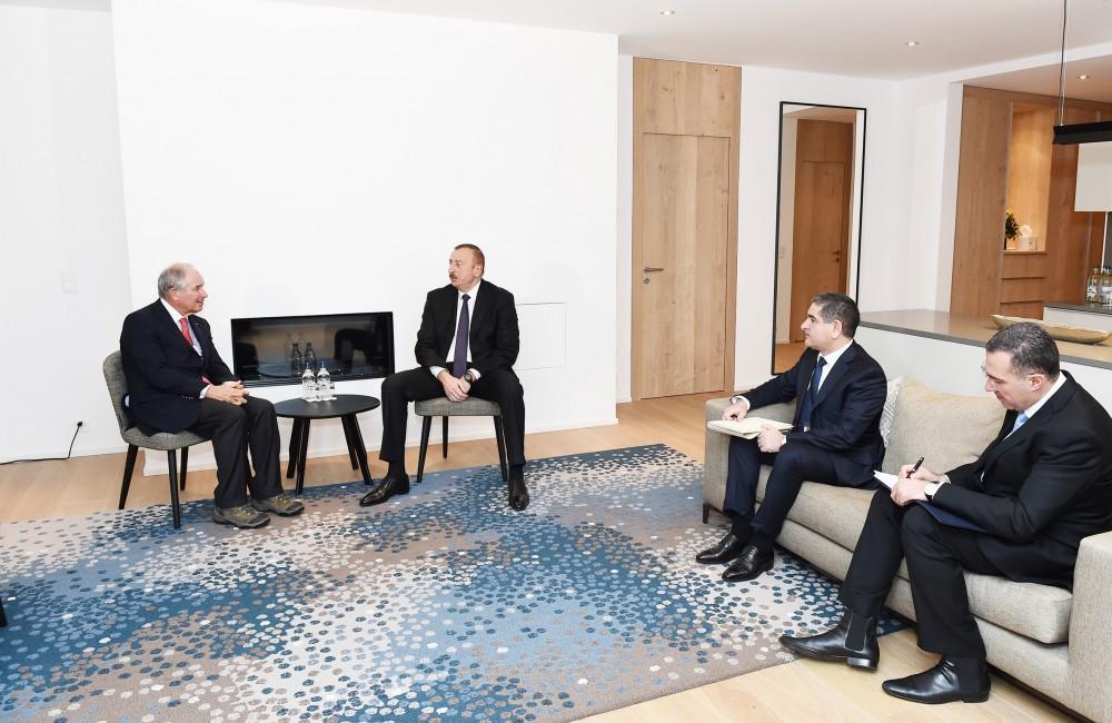 President Ilham Aliyev meets with CEO of American company Blackstone [PHOTO]