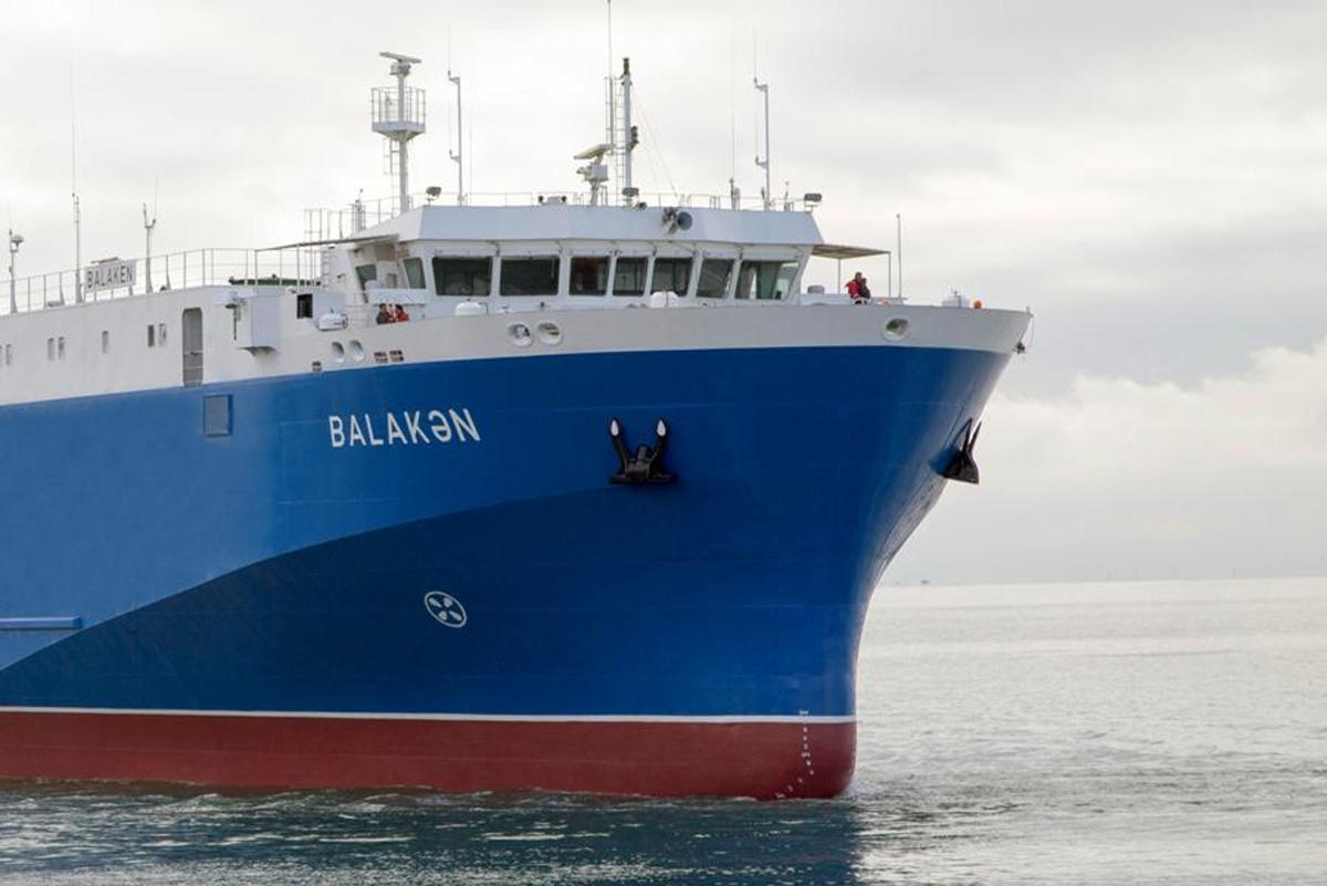 Azerbaijan overhauls vessel to be operated on Trans-Caspian int’l route [PHOTO]