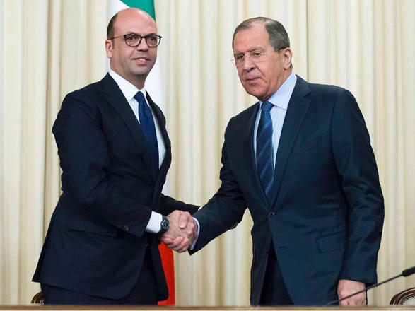 Russian, Italian FMs to mull Karabakh conflict today