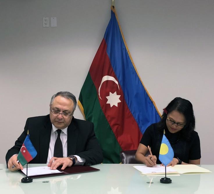 Azerbaijan establishes diplomatic relations with Palau