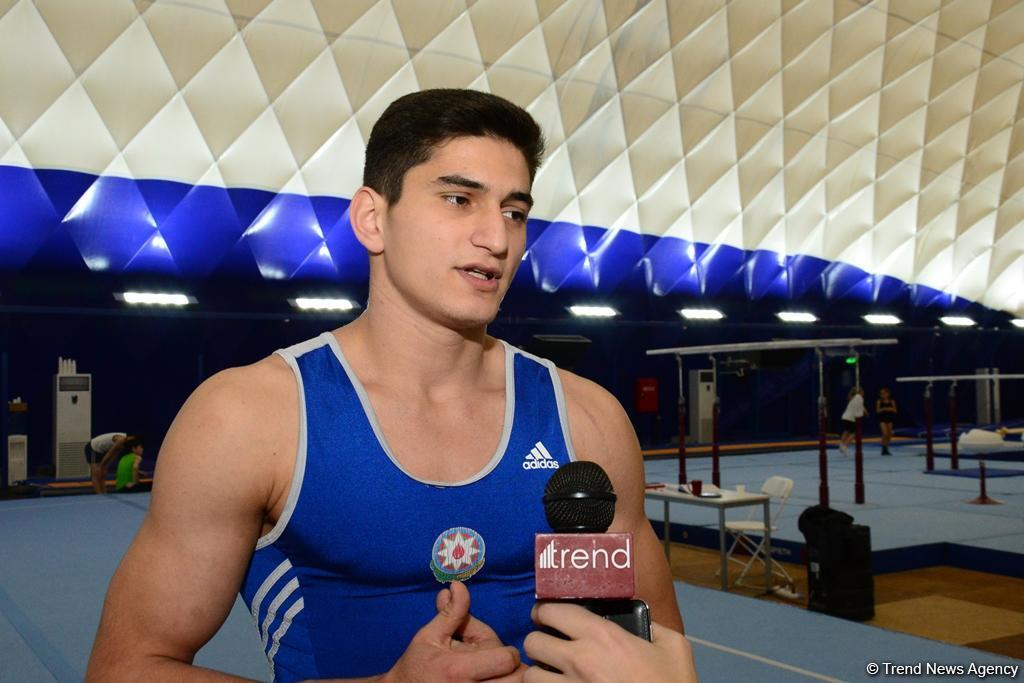 Azerbaijani gymnast sets highest goals for upcoming FIG event [PHOTO]