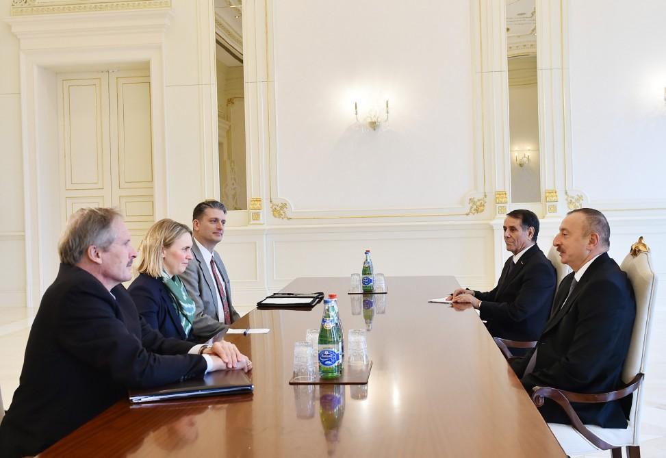 Ilham Aliyev receives US State Dept. official [UPDATE]