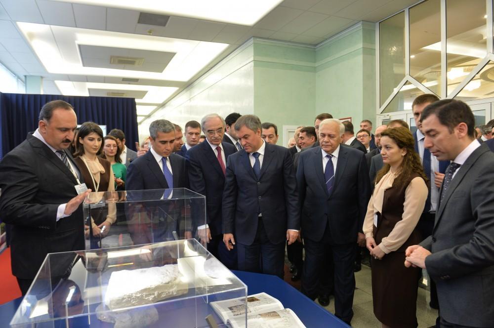 State Duma hosts exhibition dedicated to Azerbaijan-Russia relations [PHOTO]
