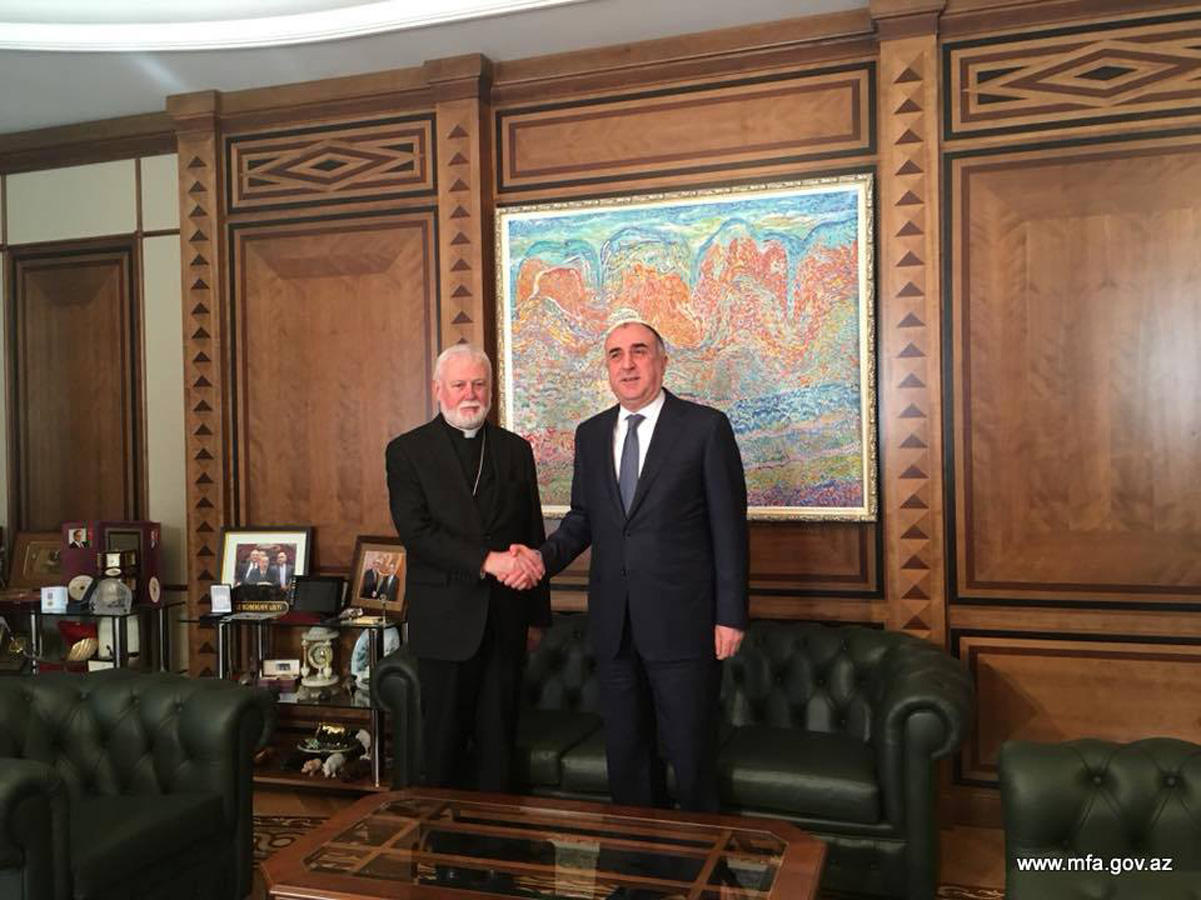 Vatican archbishop praises tolerance, respect to religious communities in Azerbaijan [PHOTO]