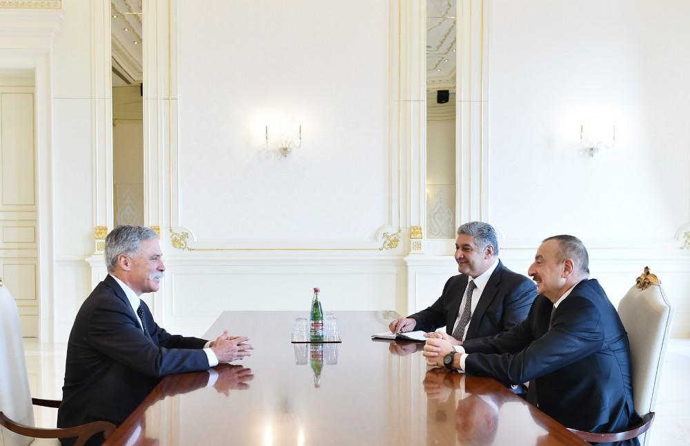 President Aliyev receives Formula 1 Group CEO [UPDATE]