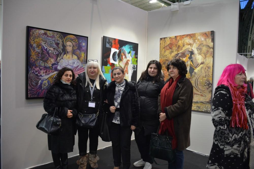 Nigar Narimanbayova's “Fantasy” exhibited in Paris [PHOTO]