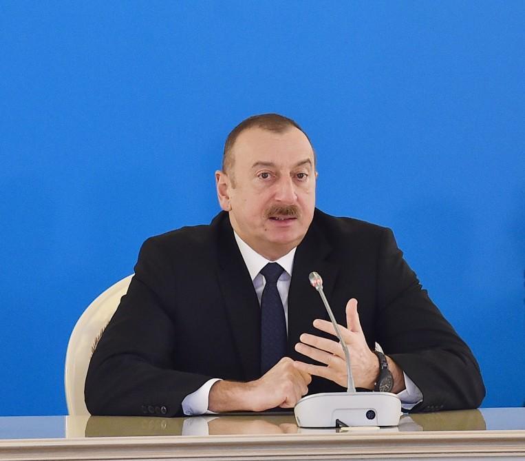 President Aliyev: Projects in Azerbaijan gave strong foundation for realization of Southern Gas Corridor