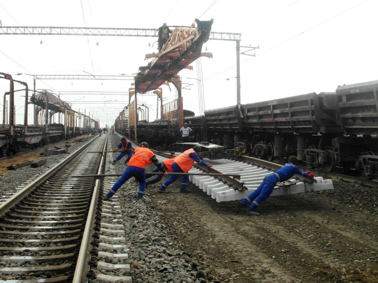 Azerbaijan Railways launches overhaul of Baku-Boyuk Kasik section [PHOTO]