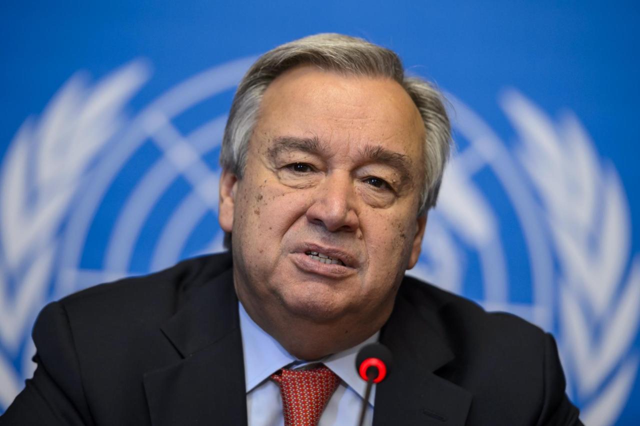 UN secretary-general offers condolences over passenger plane crash in Iran