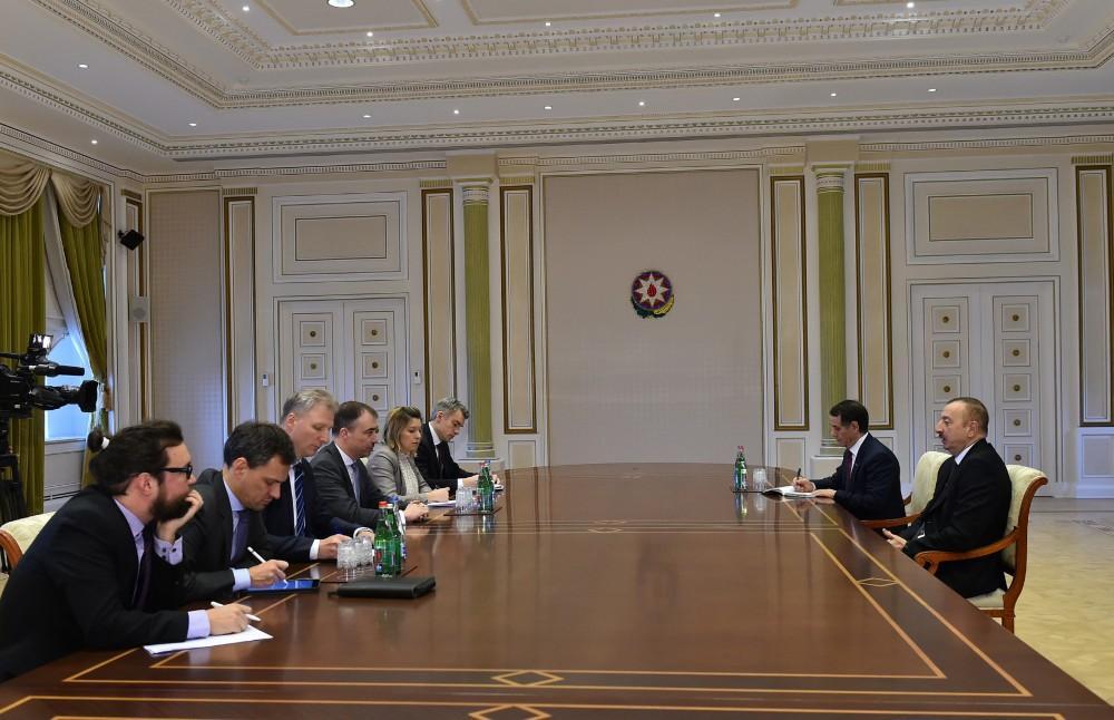 Ilham Aliyev receives delegation led by EU special rep [PHOTO/UPDATE]