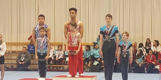 National gymnasts successfully perform at int'l competitions
