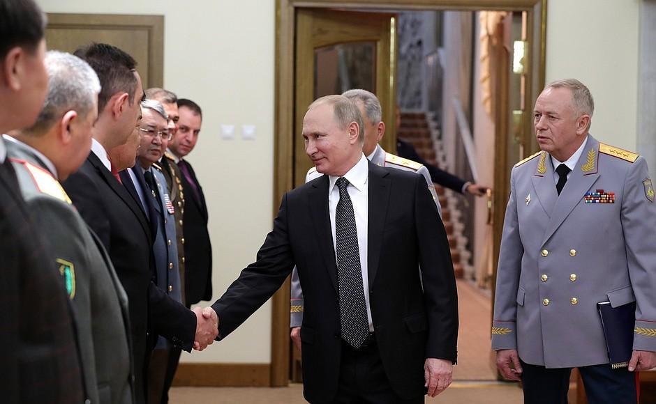 Deputy Defense Minister of Azerbaijan meets with Vladimir Putin [PHOTO]