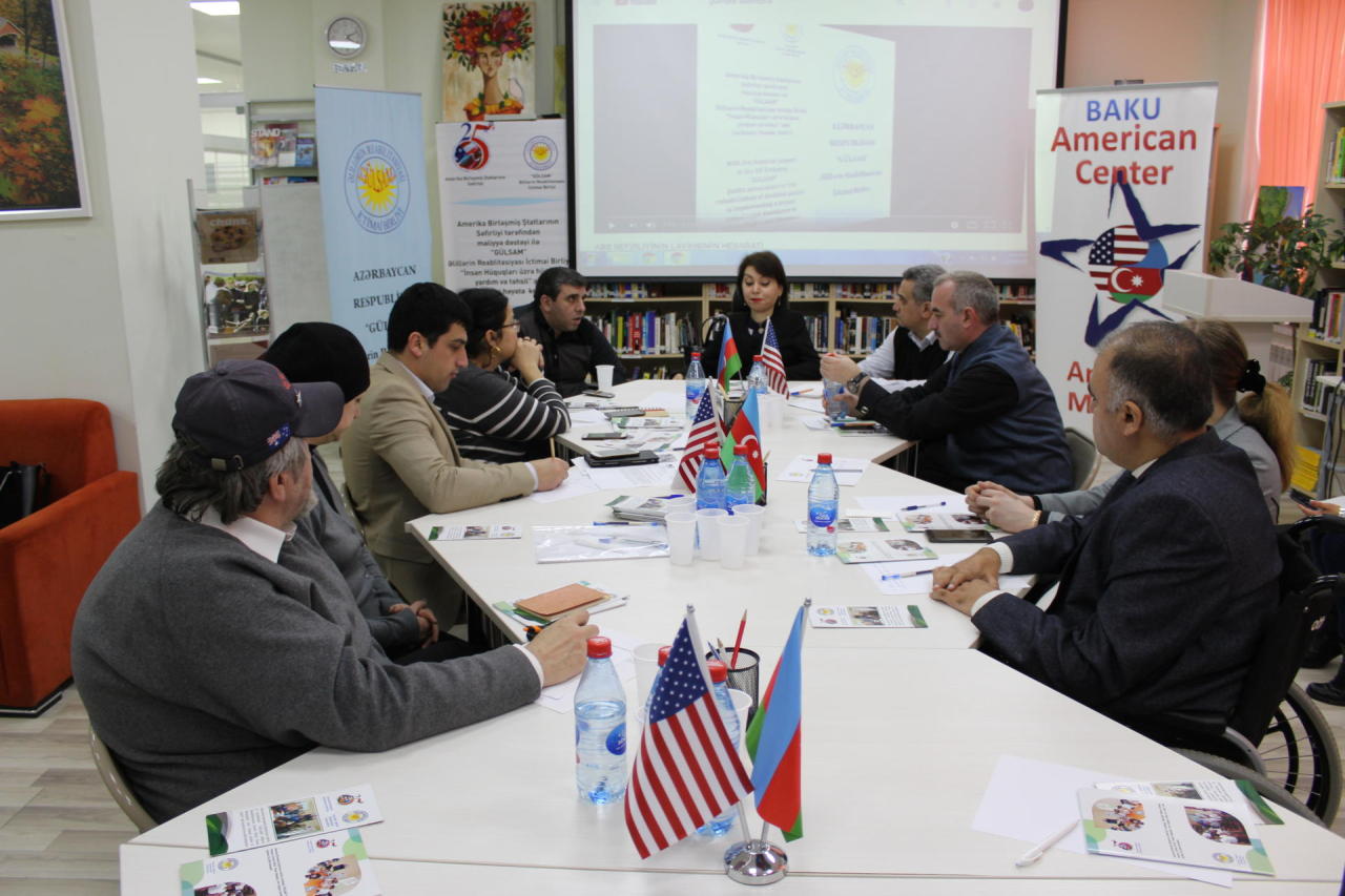 US embassy in Azerbaijan helps people with disabilities receive free legal aid [PHOTO]