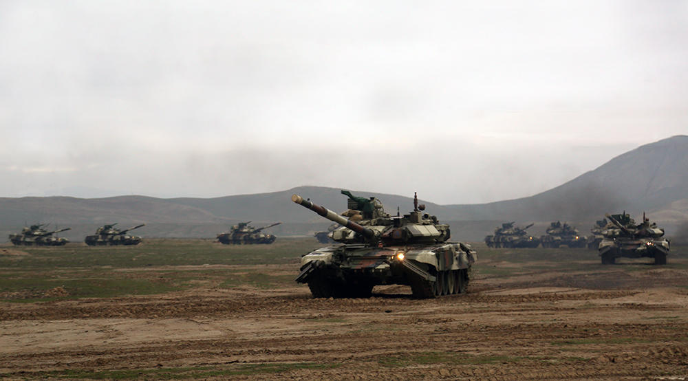 Large-scale drills of Azerbaijani army kick off