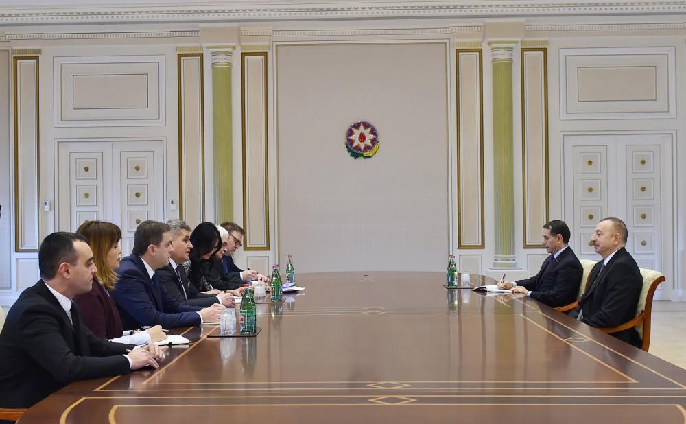 Ilham Aliyev receives president of Montenegrin Parliament [UPDATE]