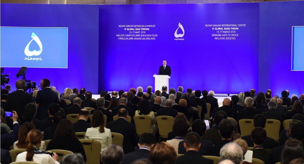 Baku Global Forum transformed into very important platform - Ilham Aliyev [UPDATE]