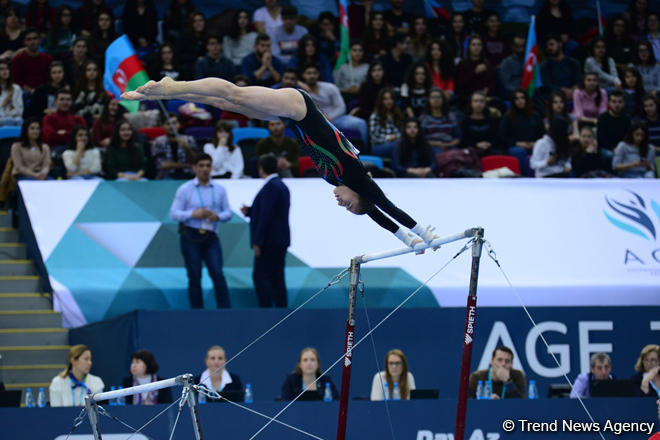 Azerbaijani athletes reach finals at FIG Artistic Gymnastics World Cup