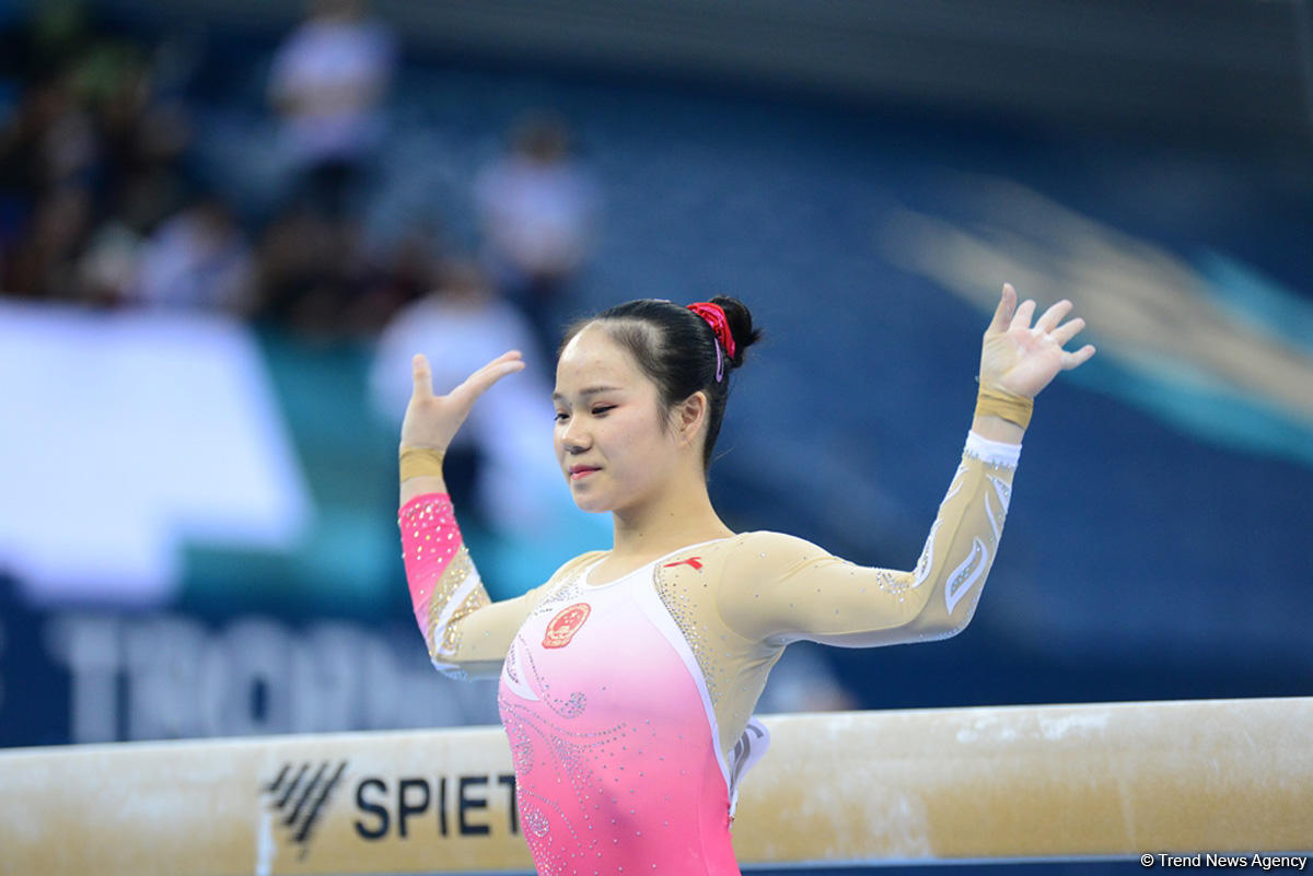 Winners in women’s balance beam competitions determined at FIG World Cup in Baku