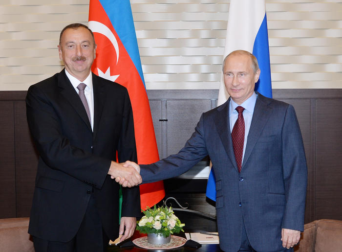 President Aliyev congratulates Russia's Vladimir Putin [UPDATE]